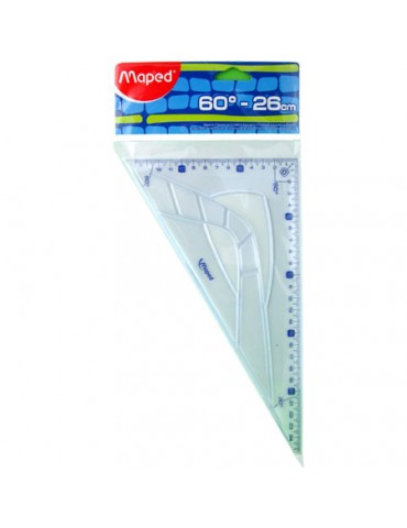 ESCUADRA MAPED GRAPHIC 26CM 60º